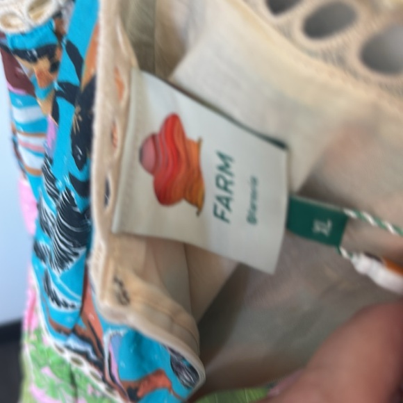 MWT Farm Rio mix prints layers long dress multi. - Picture 4 of 7